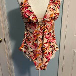 Floral One-Piece Swimsuit